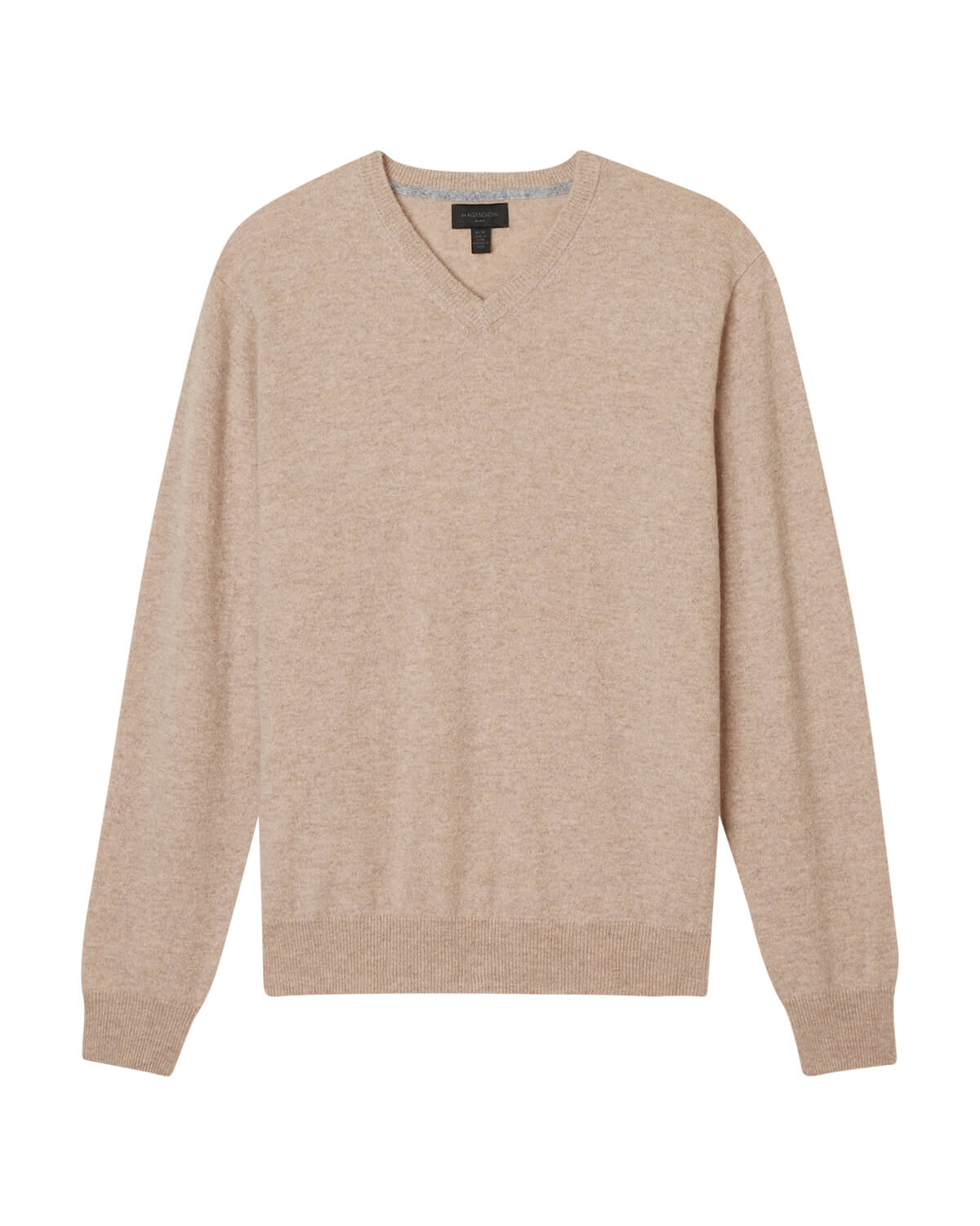 Men's Cashmere V-Neck Sweater | Magaschoni Men | JANE + MERCER