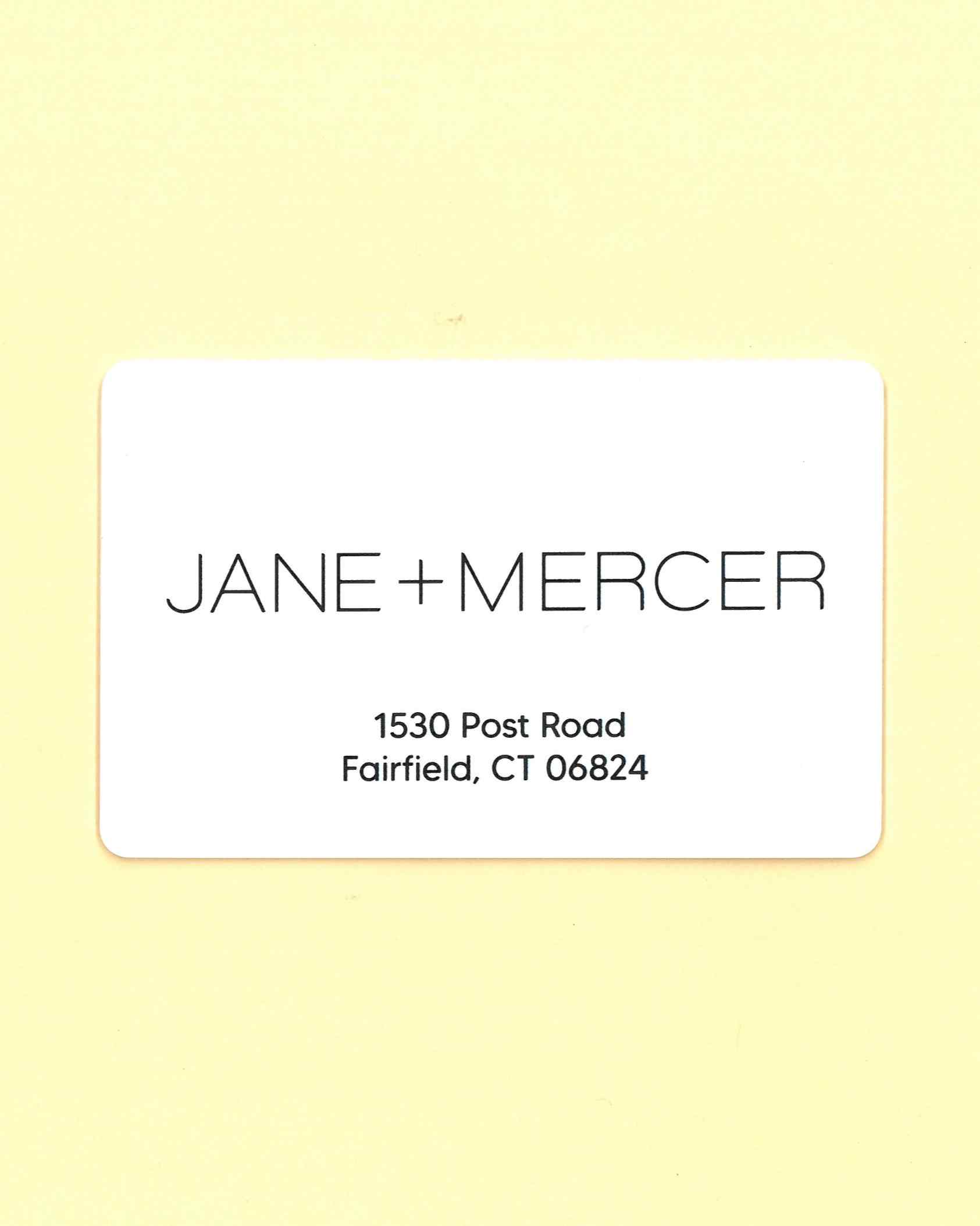 Online Gift Card | JANE + MERCER | JANE + MERCER