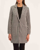 Philosophy Women's Button Front Lapel Collar Coat | JANE + MERCER
