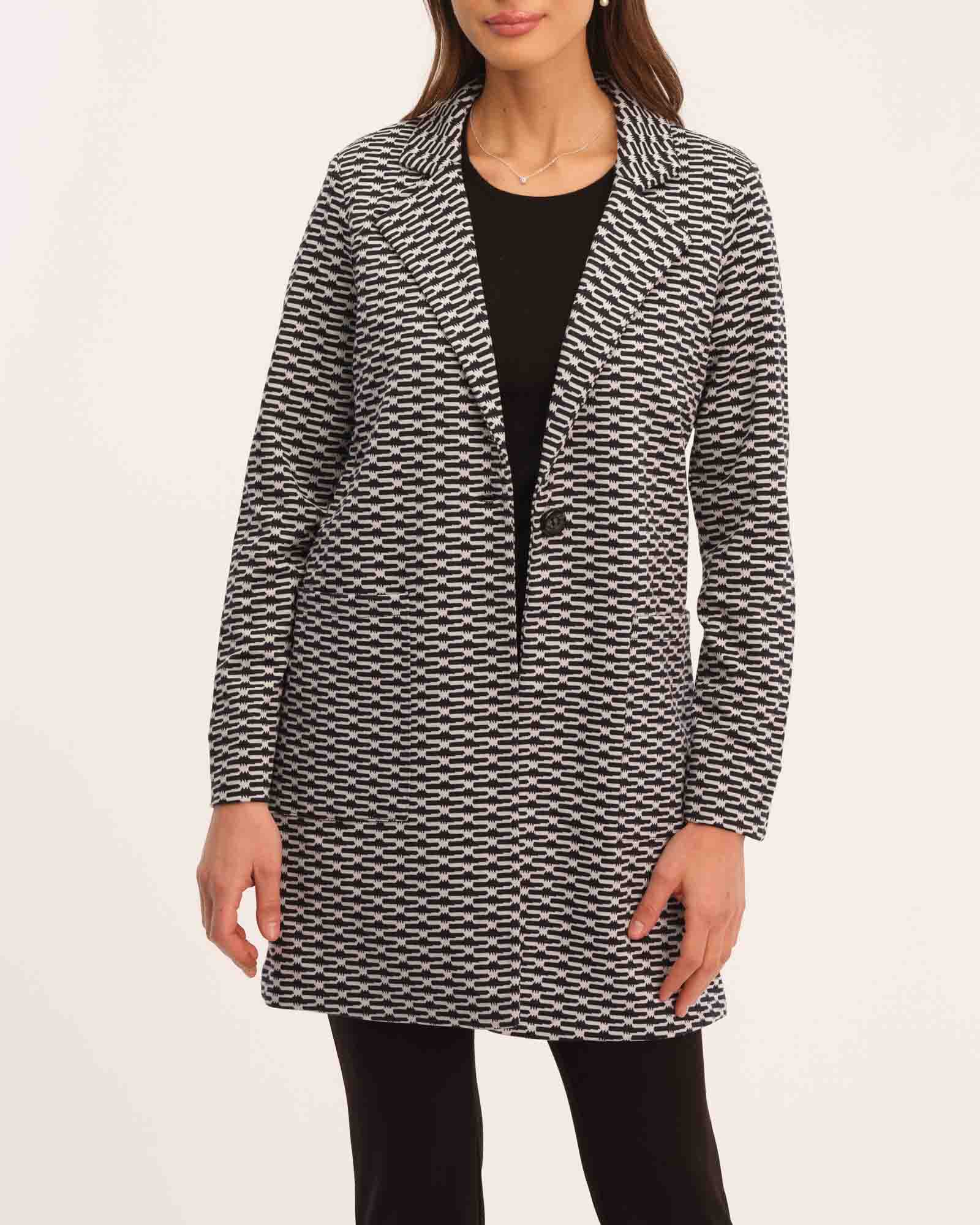 Shop Philosophy Women's Button Front Lapel Collar Coat | JANE + MERCER