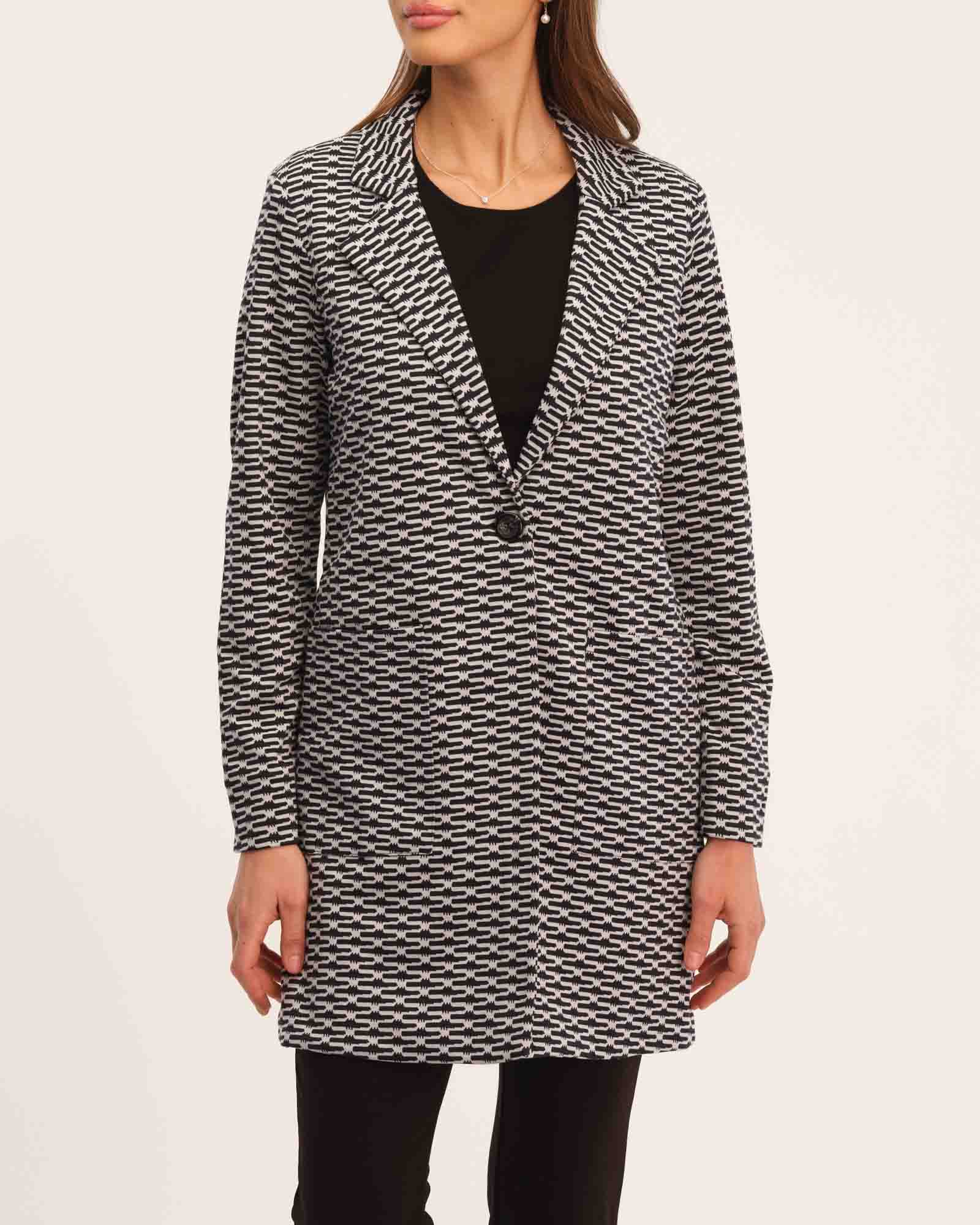 Philosophy Women s Button Front Lapel Collar Coat
