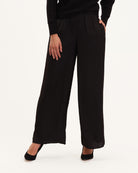 Pull-On Shirred Wide Leg Pant | Philosophy | JANE + MERCER