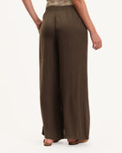 Pull-On Shirred Wide Leg Pant | Philosophy | JANE + MERCER