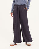 Pull-On Shirred Wide Leg Pant | Philosophy | JANE + MERCER