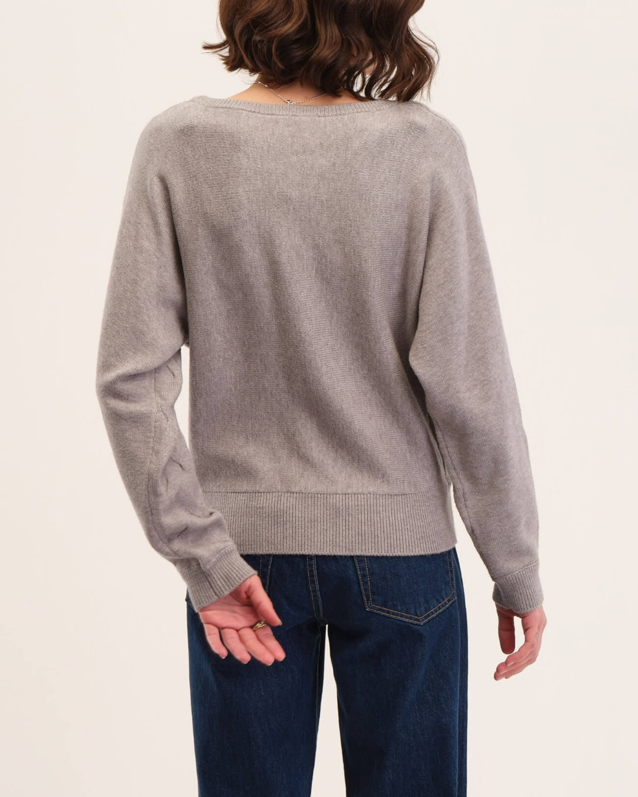 Shop Dolman Sleeve Novelty Stitch Pullover | Philosophy | JANE + MERCER