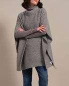 Saddle Sleeve Ribbed Turtleneck Sweater | Philosophy | JANE + MERCER