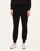 Pull-On Wide Waistband Knit Jogger | Philosophy | JANE + MERCER