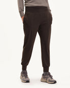 Pull-On Wide Waistband Knit Jogger | Philosophy | JANE + MERCER