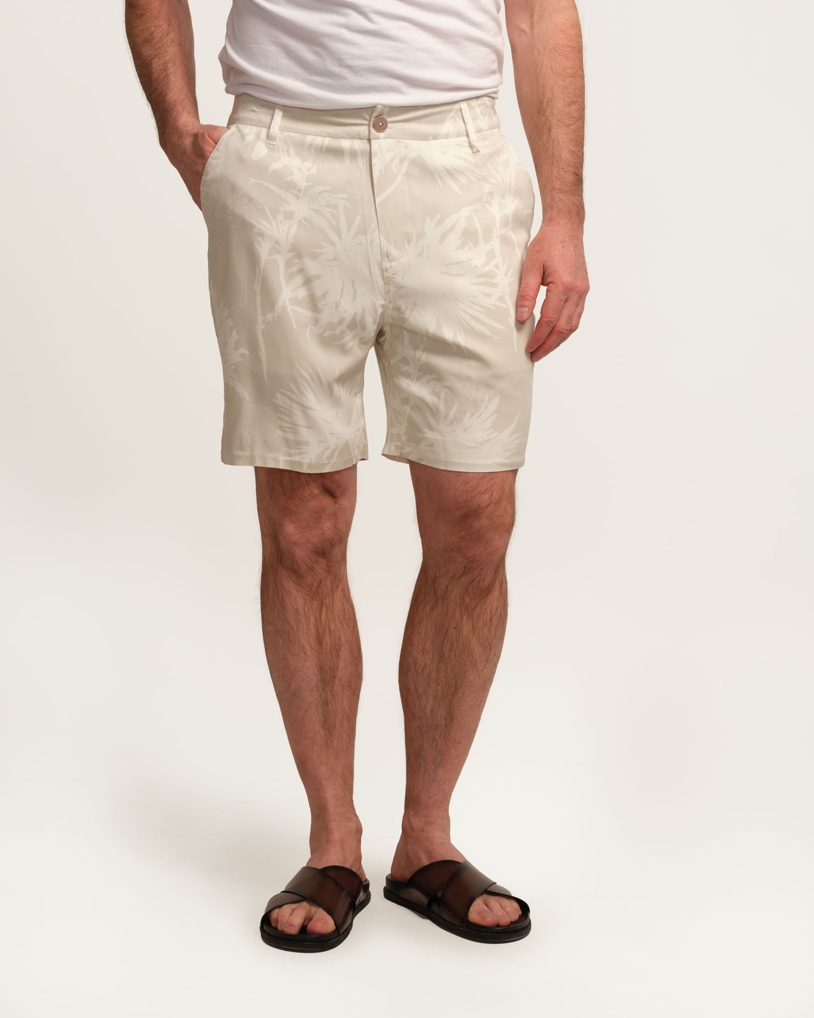 Shop Industry Men's Sunset Print Lined Shorts | JANE + MERCER