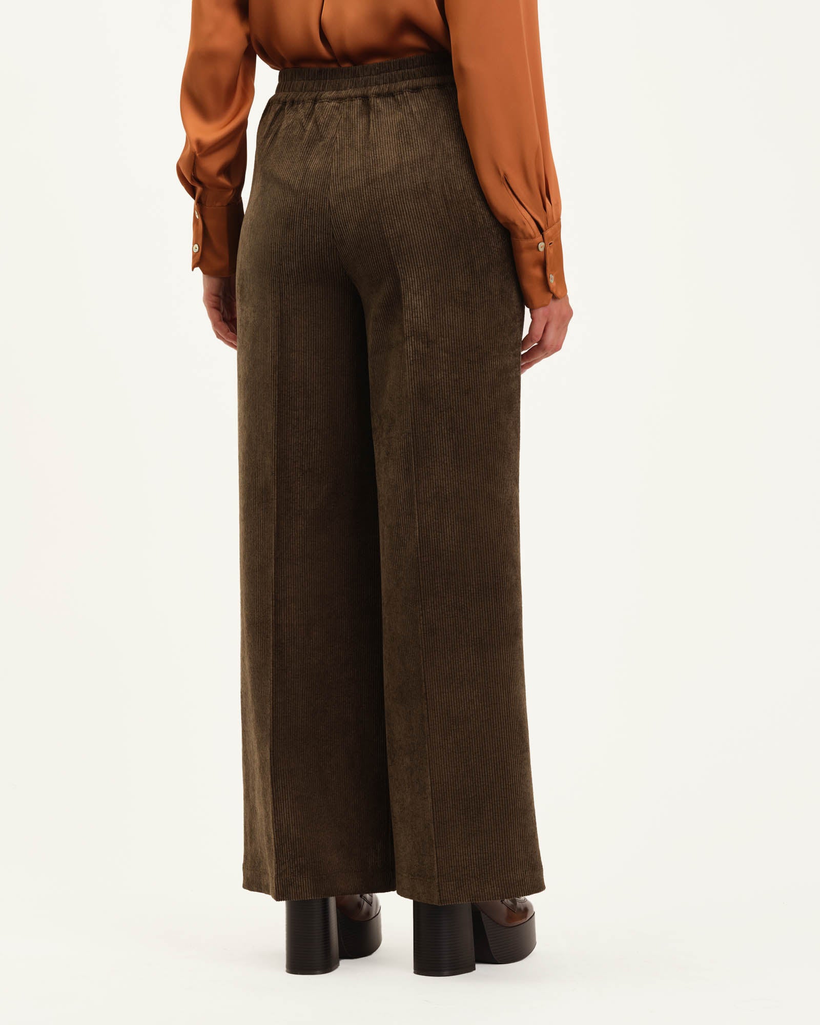 Button Front Wide Leg Corduroy Pant | Industry | JANE + MERCER