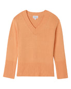 For The Republic Women's V-Neck Pullover Sweater with Side Vents | JANE + MERCER