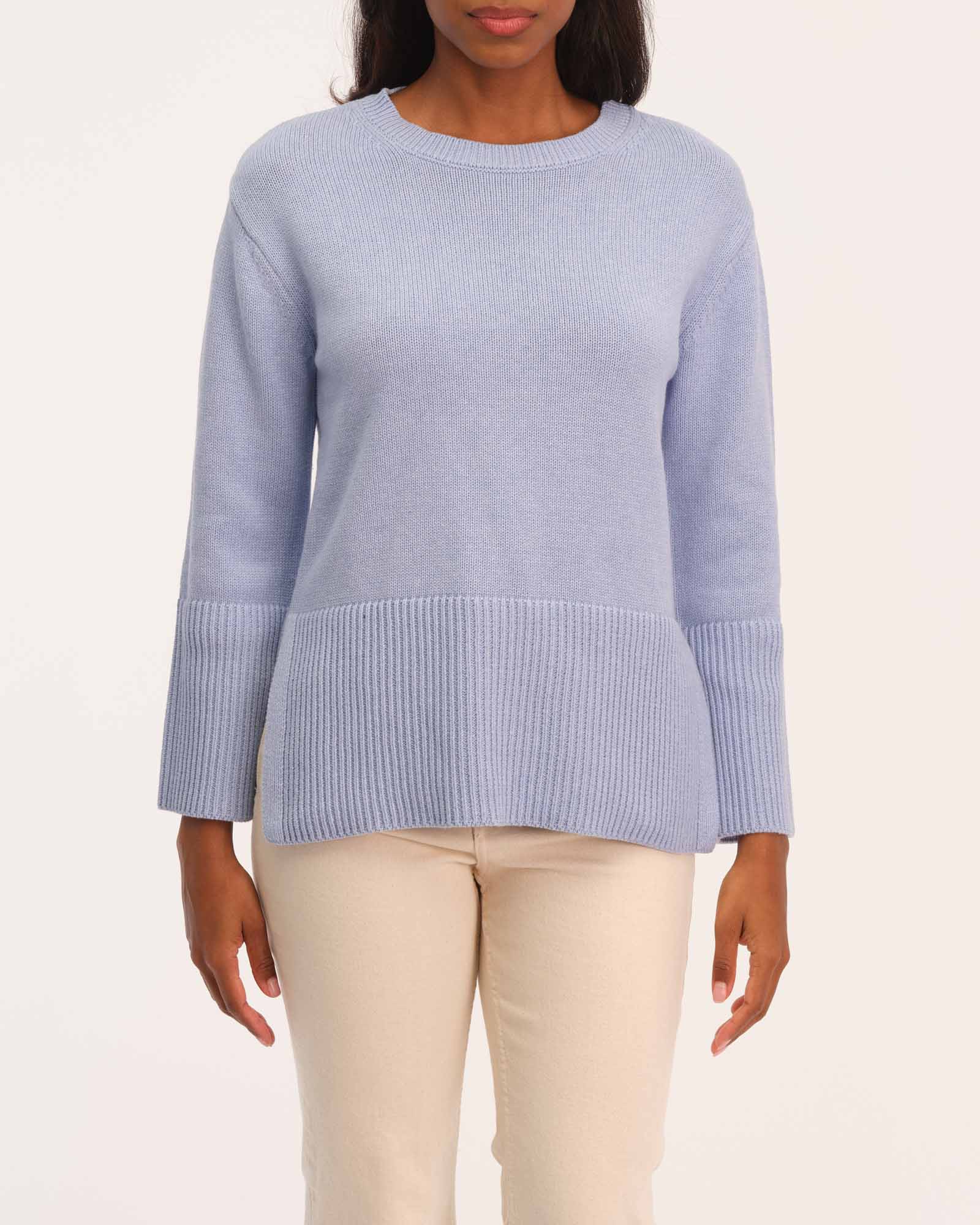 zenana Kristin Pocket Sweater Top in Black - Marlee Janes