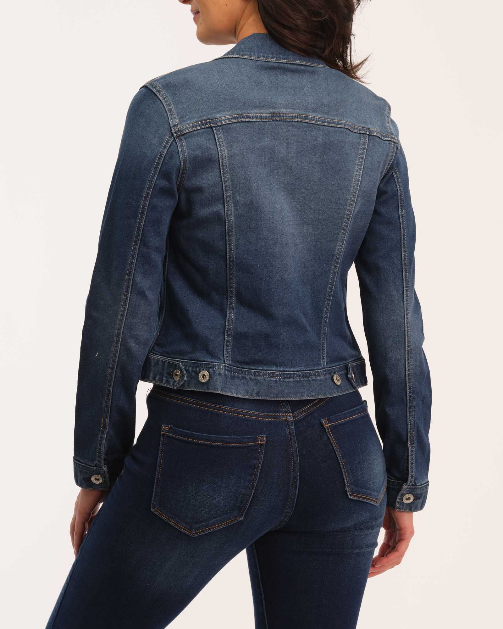 Women's Cut Seam Detail Denim Jacket | For The Republic