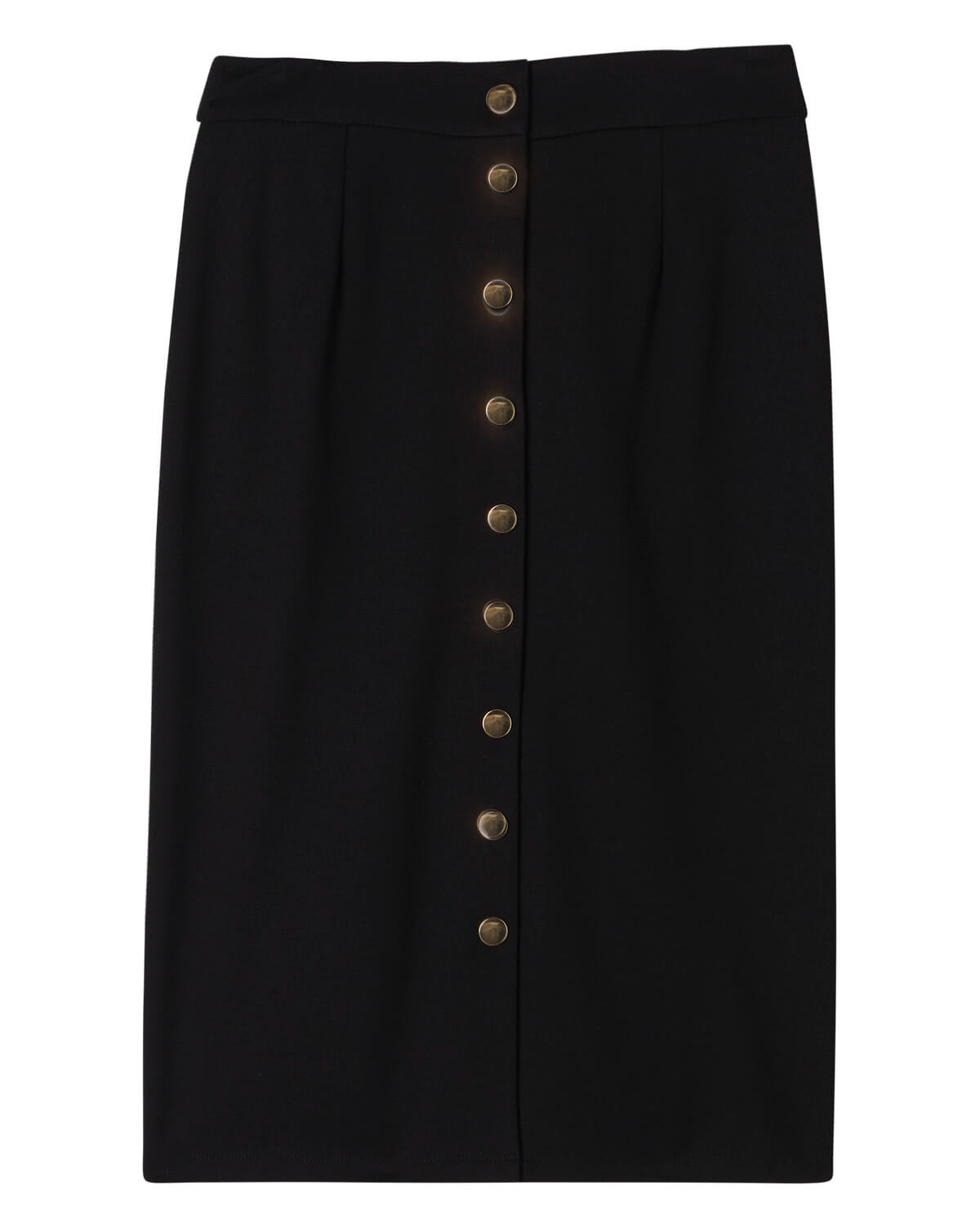 Truth Women's Button Slim Midi Skirt | JANE + MERCER