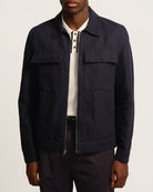 Truth Men's Linen Blend Jacket with Pockets | JANE + MERCER