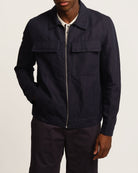 Truth Men's Linen Blend Jacket with Pockets | JANE + MERCER