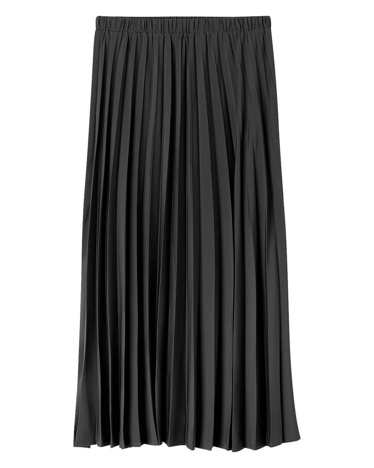 Truth Women s Pull On Woven Pleated Maxi Skirt Green