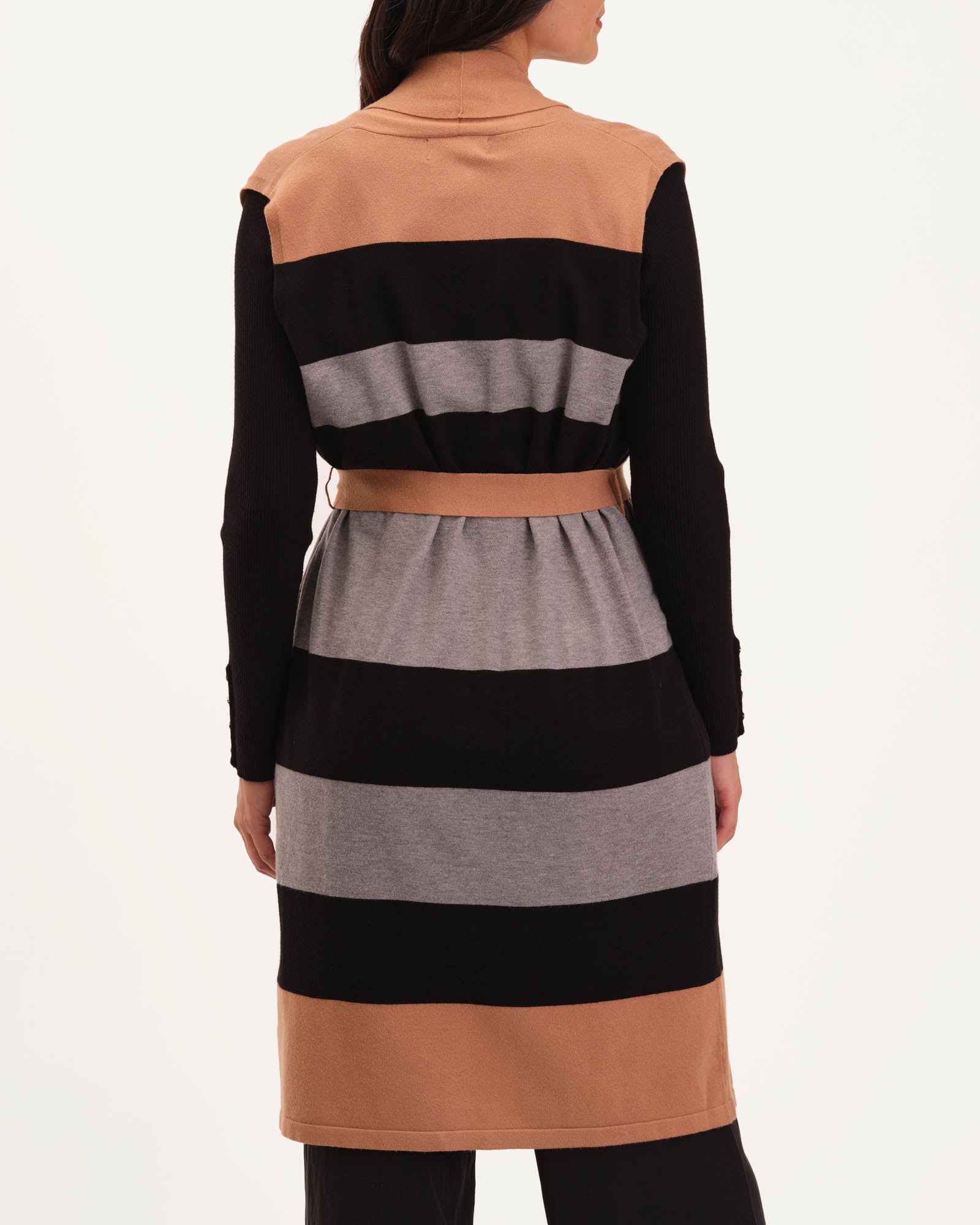 Sleeveless shawl cardigan hotsell