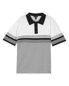 Men's Color-Blocked Three Button Sweater Polo | Truth Men's | JANE + MERCER