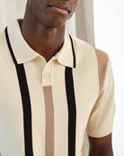 Men's Button Collar Sweater Polo | Truth Men's | JANE + MERCER