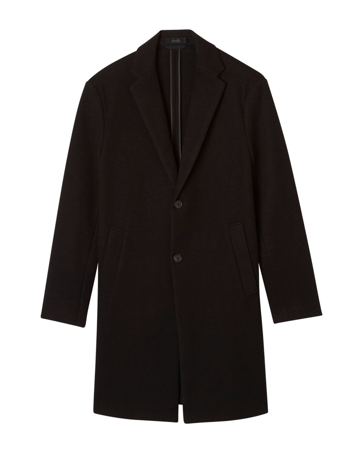 Stretch Fabric Tailored Two-Button Coat | Truth Men