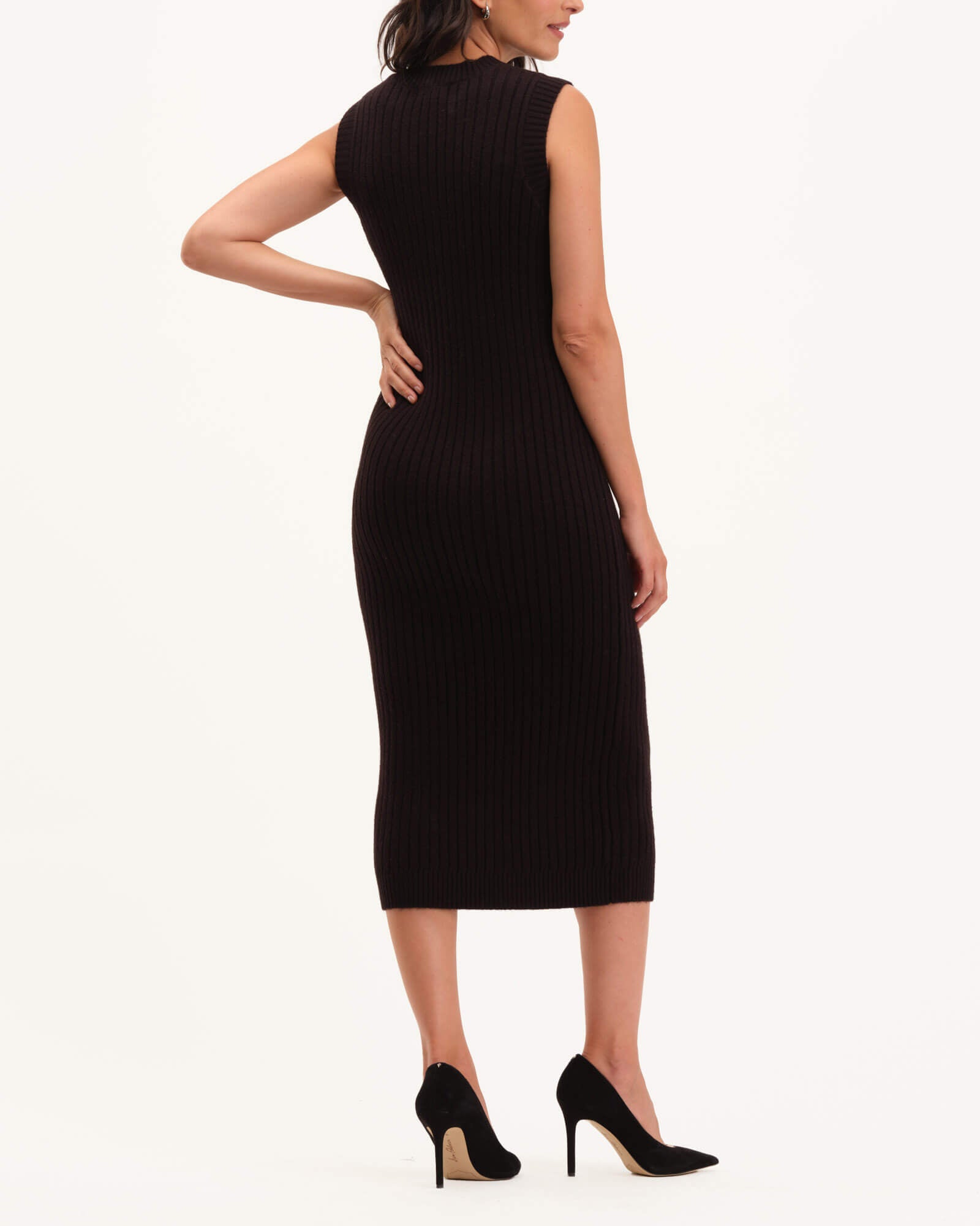 Shop Women's Sleeveless V-Neck Bodycon Dress | Truth | JANE + MERCER