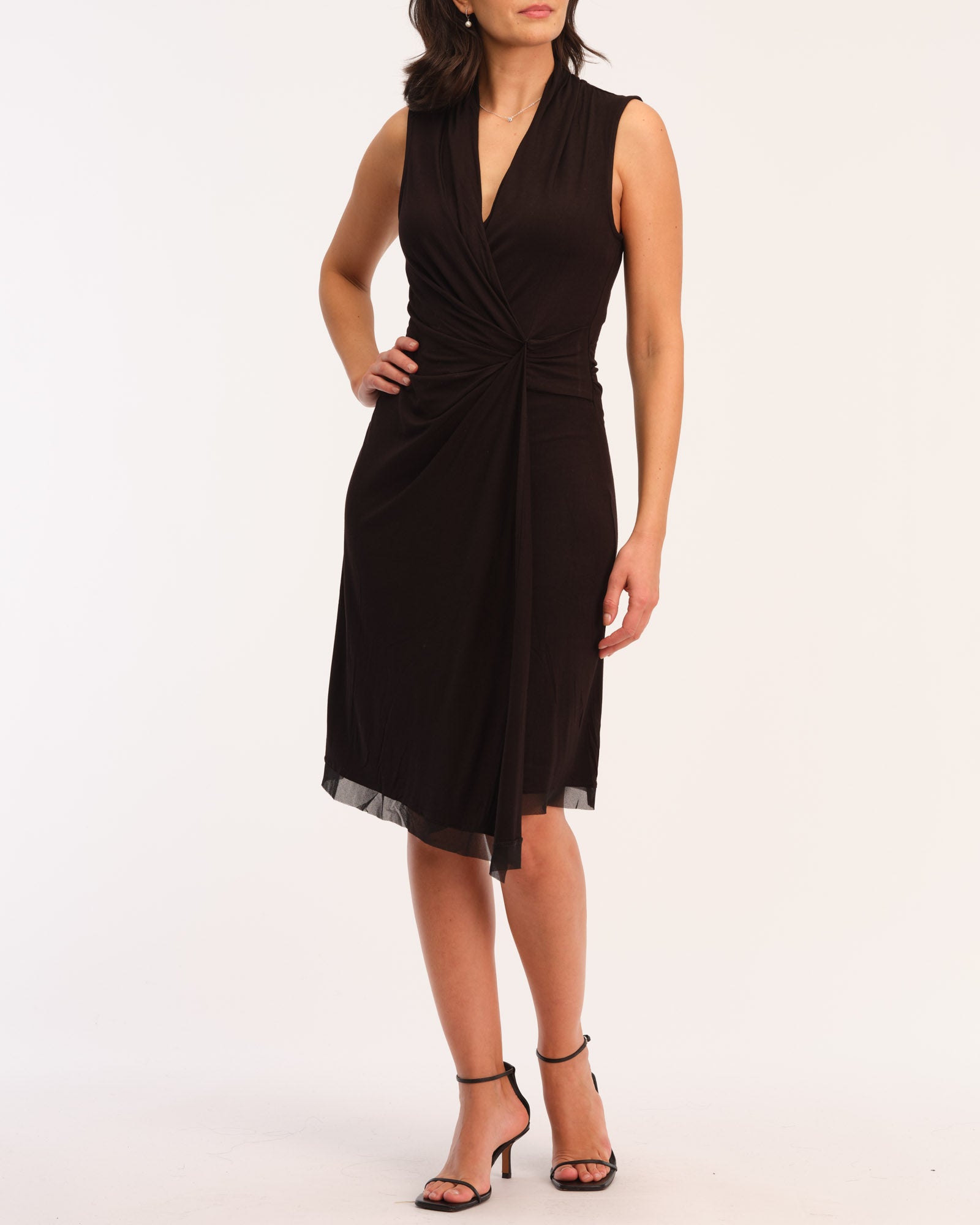 Elie Elie Tahari Women's Twist Front Jersey Dress | JANE + MERCER