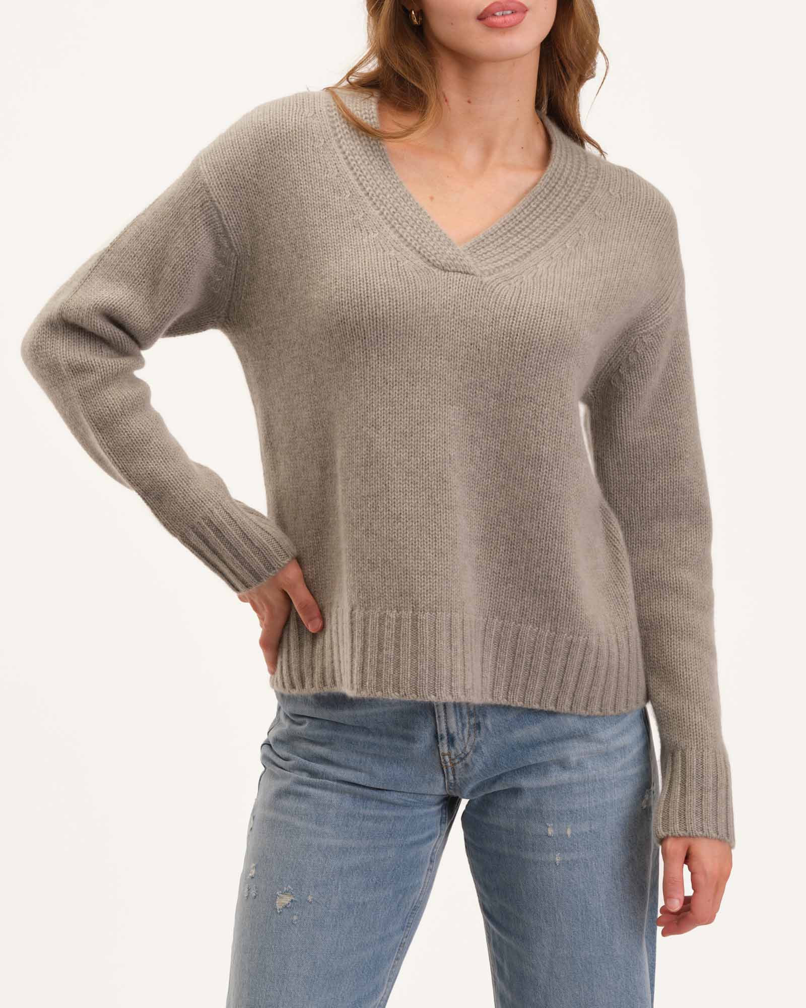 Chunky cashmere cheap sweater