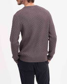 Men's Viscose Blend Cable Knit Sweater | Elie Tahari Men's | JANE + MERCER