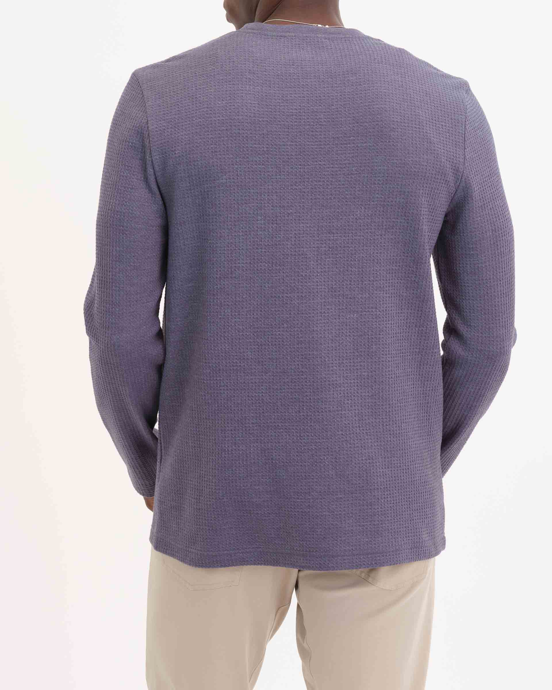 Shop Men's Cotton-Modal Knit Pullover Sweater | M Magaschoni Men's | JANE + MERCER