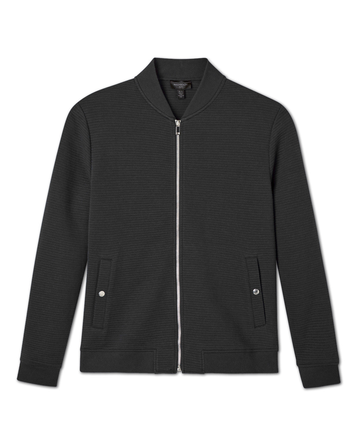 Men's Scuba Ottoman Knit Jacket | Magaschoni Men's