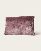 14x22 Jacquard Velvet Lumbar Pillow, Purple | Magaschoni Home | JANE + MERCER