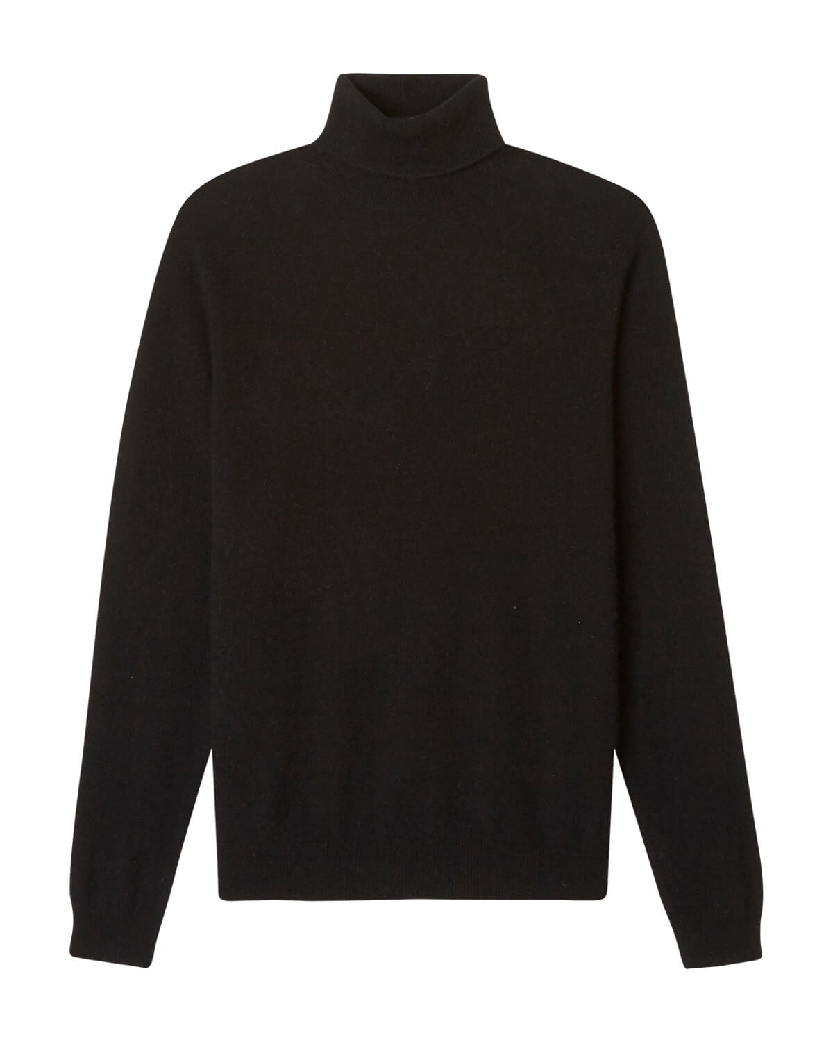 Men's Cashmere Rib Trim Turtleneck Sweater | Magaschoni Men's | JANE + MERCER