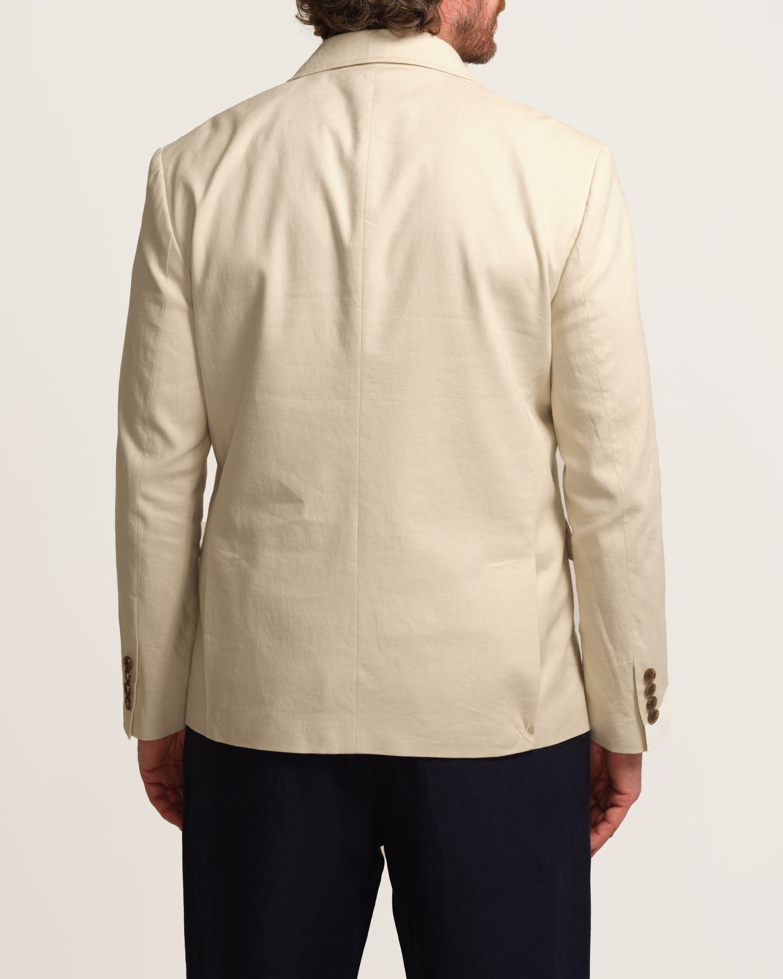 Magaschoni Men's Stretch Linen Blend Slim-Fit Jacket | JANE + MERCER