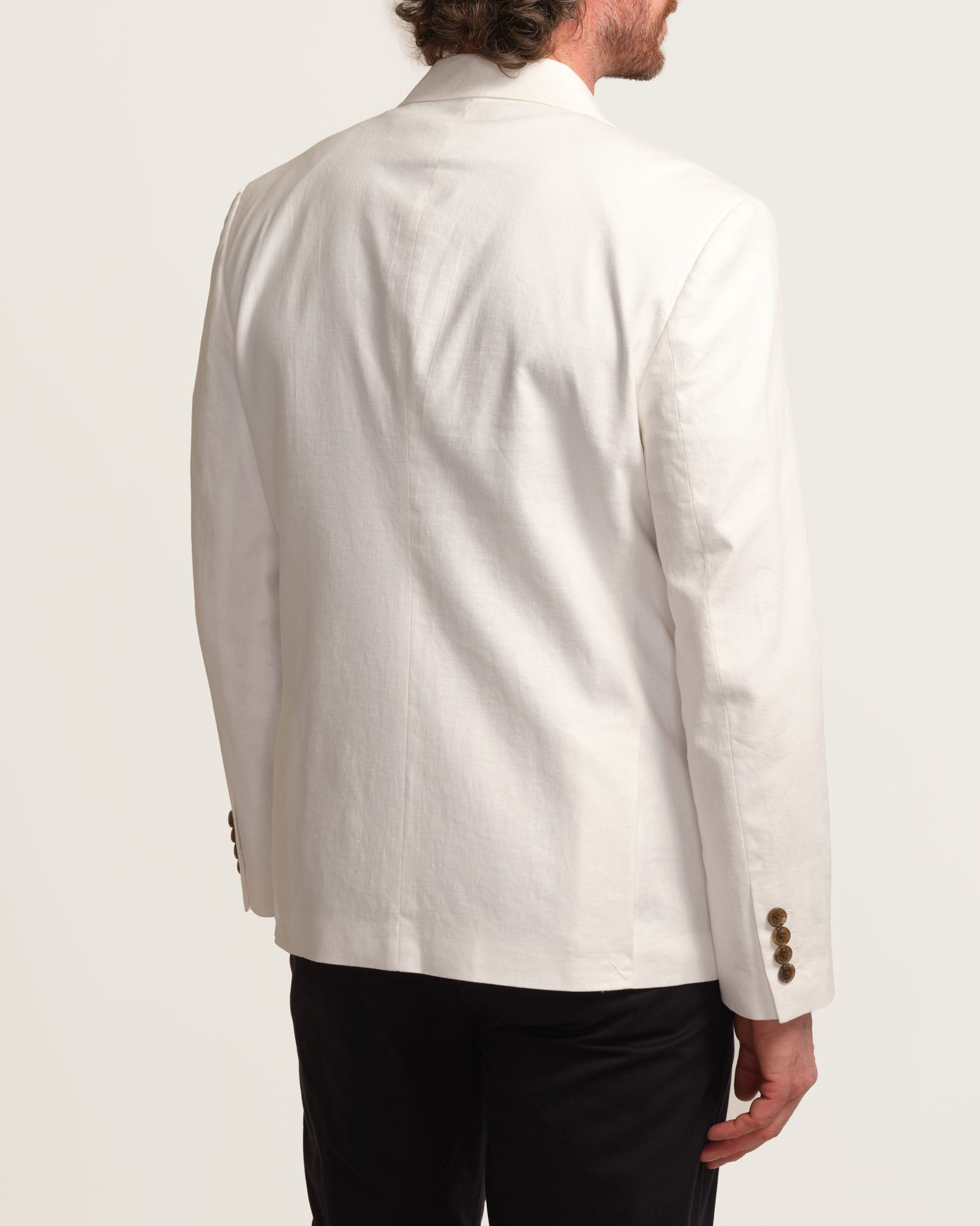 Shop Magaschoni Men's Stretch Linen Blend Slim-Fit Jacket | JANE + MERCER