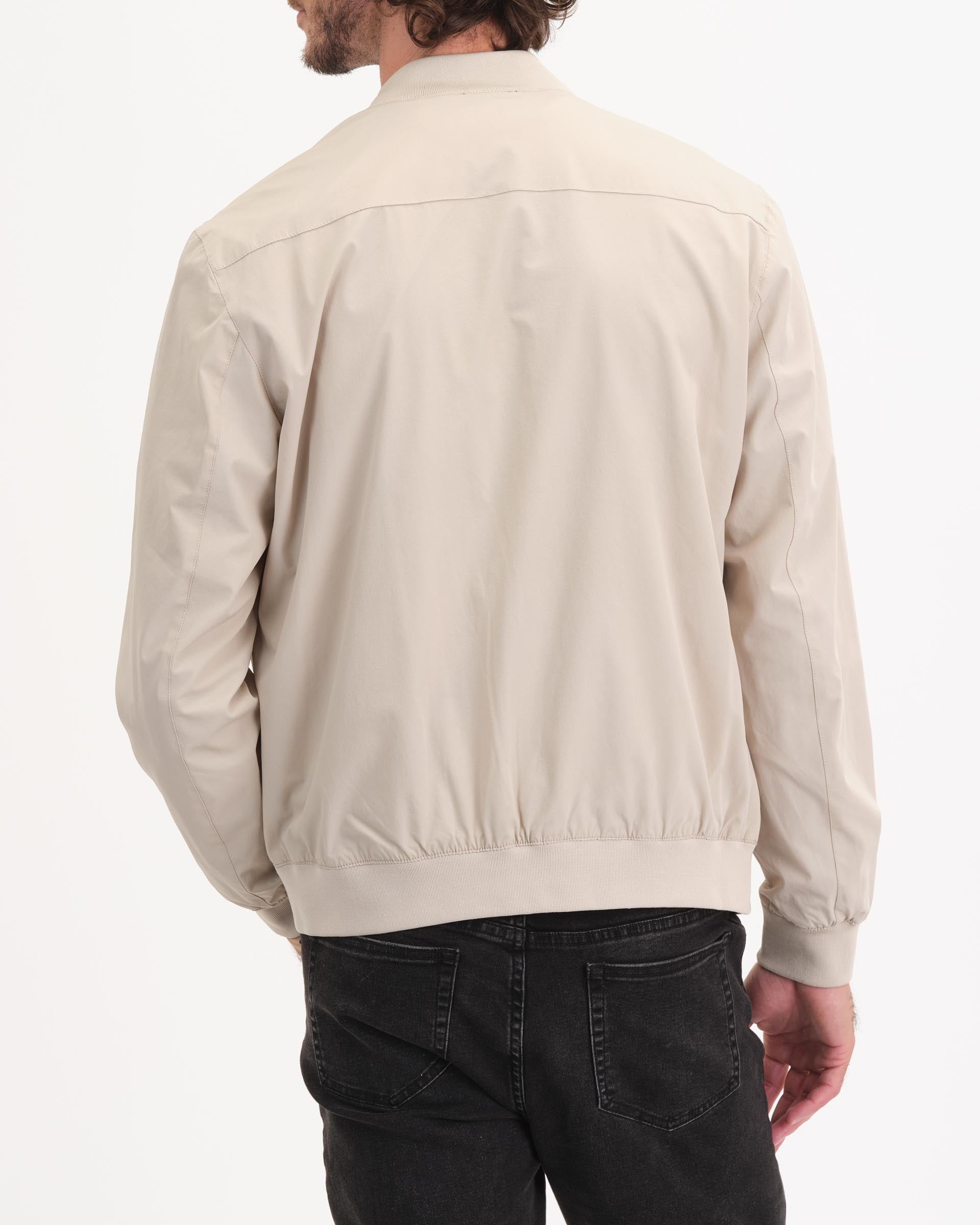 Paloma Quilted Gauze Fabric Bomber Jacket in Cream – Shop at Goldie's