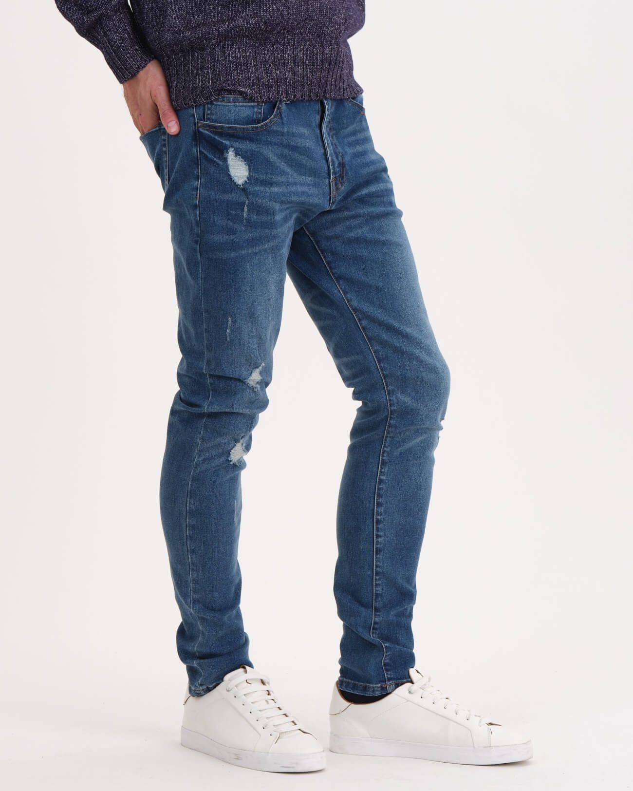 Shop Men's Skinny 5-Pocket Denim Jeans | Truth | JANE + MERCER
