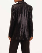 Sequined Notch Collar Blazer | T Tahari | JANE + MERCER