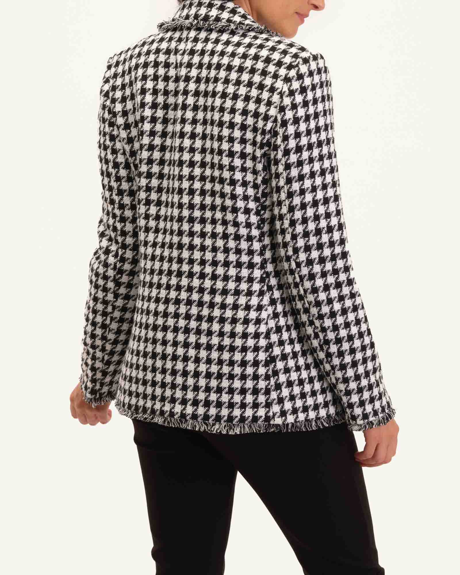 Tahari 2025 houndstooth jacket